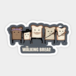 The Walking Bread Sticker